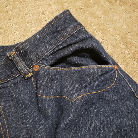 Vintage Appaloosa Blue Jeans Women's 28 Denim Wide Leg Western Wear Ranchwear - Picture 4 of 10